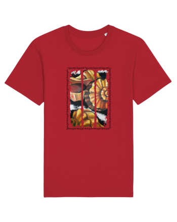 Pictura cu scoici  Red