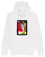 Tablou Abstract Hanorac cu fermoar Unisex Connector