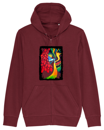 Tablou Abstract Burgundy