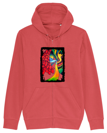Tablou Abstract Carmine Red