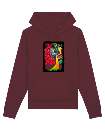 Tablou Abstract Burgundy