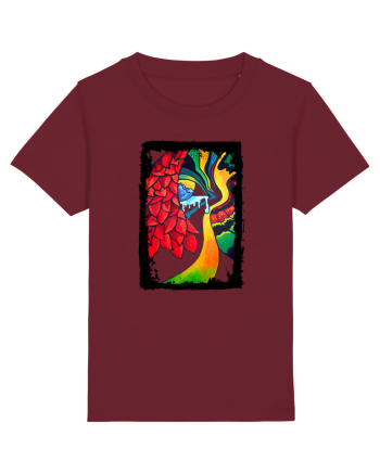 Tablou Abstract Burgundy