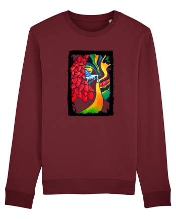 Tablou Abstract Burgundy