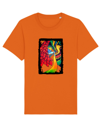 Tablou Abstract Bright Orange
