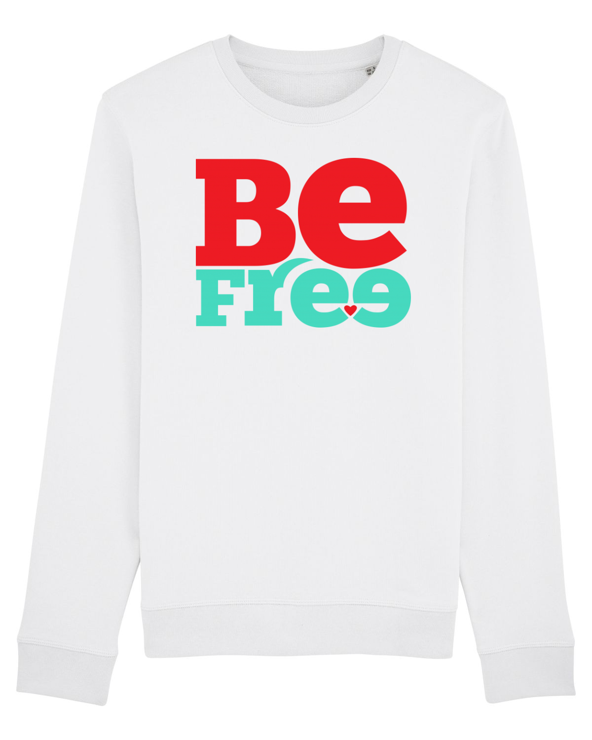 Bluză mânecă lungă Unisex Rise White