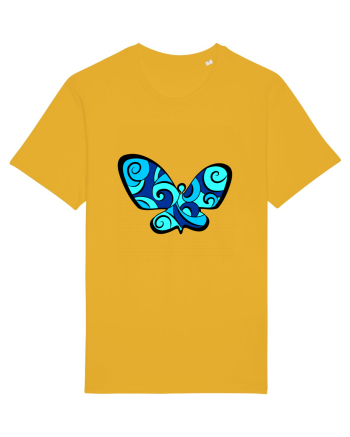 Fluture albastru Spectra Yellow