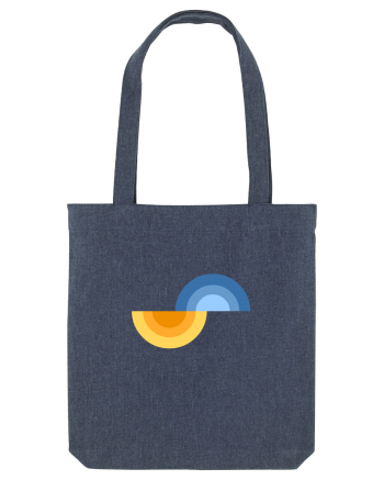 Forme abstracte Midnight Blue