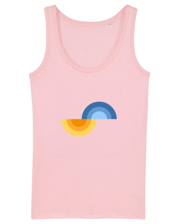 Forme abstracte Cotton Pink