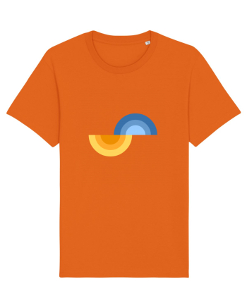 Forme abstracte Bright Orange
