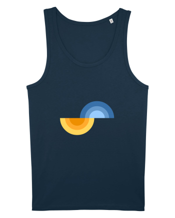 Forme abstracte Navy