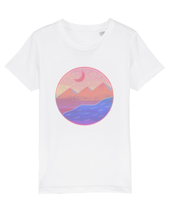 Pyramids - textured style White