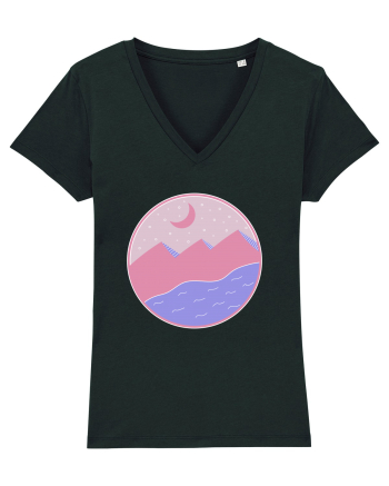 Pyramids - flat style Black