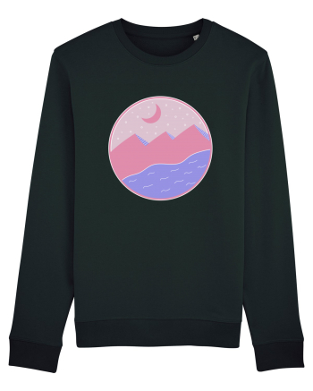 Pyramids - flat style Bluză mânecă lungă Unisex Rise