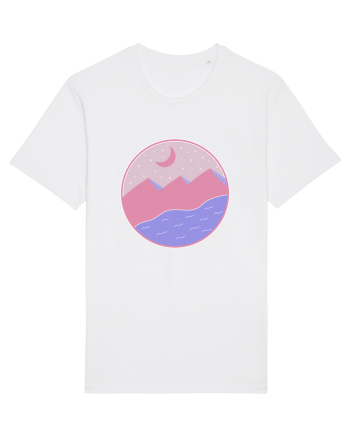 Pyramids - flat style White