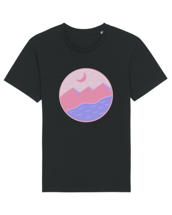 Pyramids - flat style Black