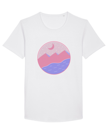 Pyramids - flat style White