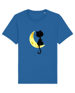 Pisica lunatica Tricou mânecă scurtă Unisex Rocker