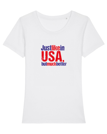Just like in USA, but much better White