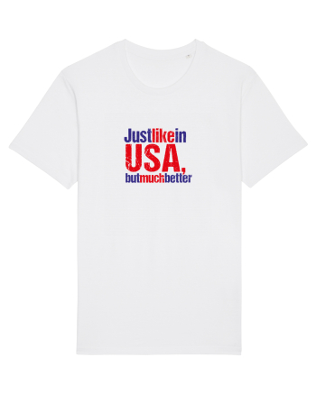 Just like in USA, but much better White