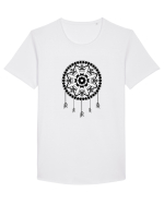 Mandala 3 Tricou mânecă scurtă guler larg Bărbat Skater