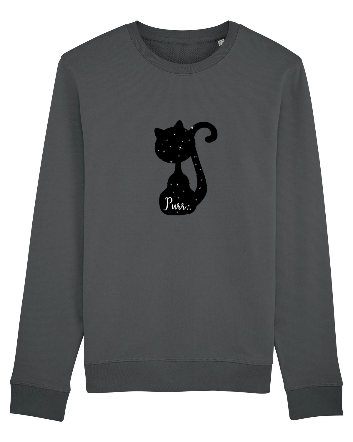 Bluză mânecă lungă Unisex Rise Anthracite