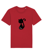 Pisica nocturna Tricou mânecă scurtă Unisex Rocker