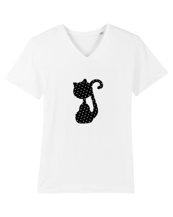 Pisica cu buline White