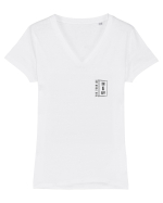 you turn me on Tricou mânecă scurtă guler V Damă Evoker