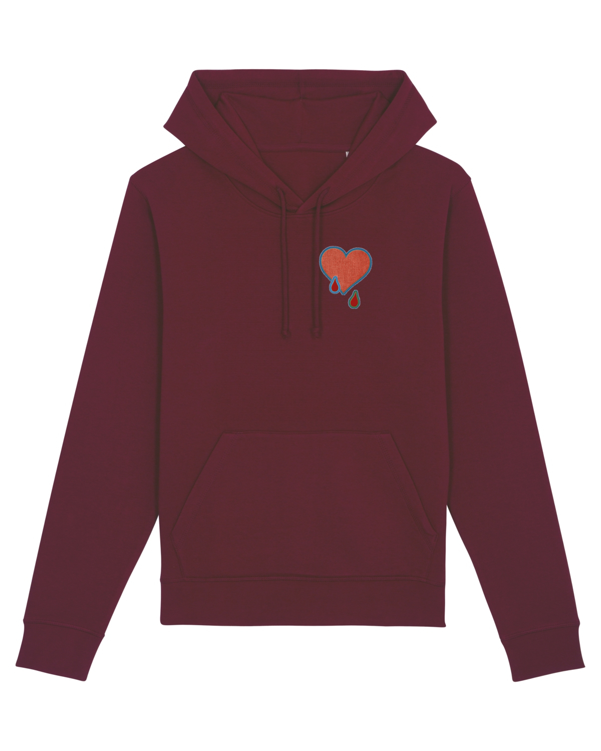Hanorac Unisex Drummer Burgundy
