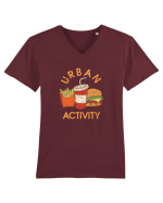 Activitate Urbană Tricou mânecă scurtă guler V Bărbat Presenter