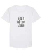Yoda of the Guns Tricou mânecă scurtă guler larg Bărbat Skater
