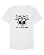 Ești capabil Tricou mânecă scurtă guler larg Bărbat Skater