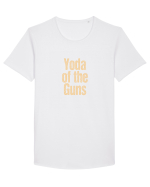 Yoda of the Guns Tricou mânecă scurtă guler larg Bărbat Skater