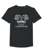 Ești capabil Tricou mânecă scurtă guler larg Bărbat Skater