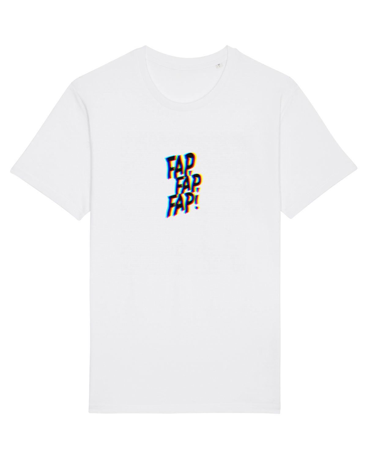Tricou mânecă scurtă Unisex Rocker White