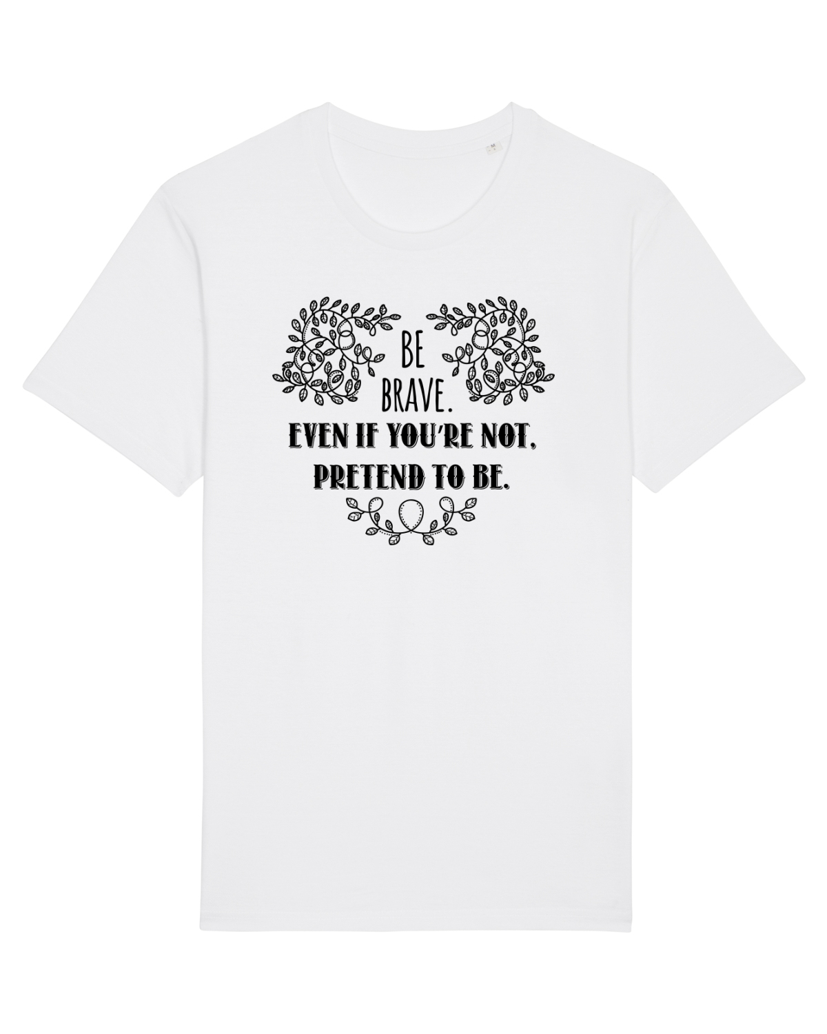 Tricou mânecă scurtă Unisex Rocker White