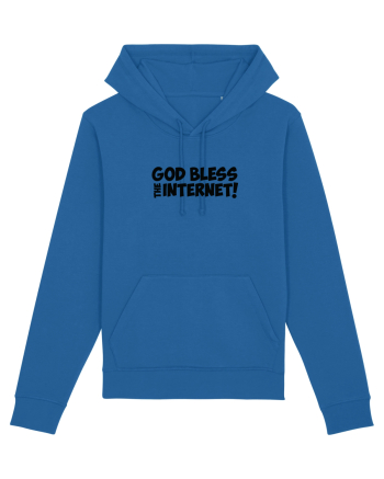God Bless the Internet! Royal Blue