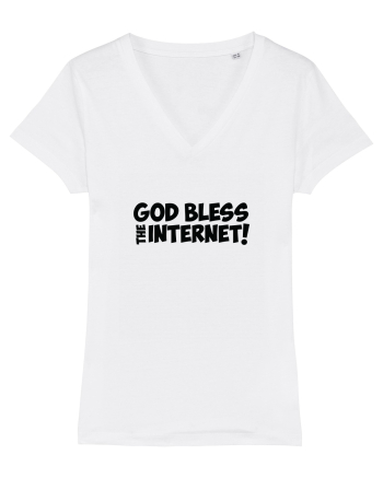 God Bless the Internet! White