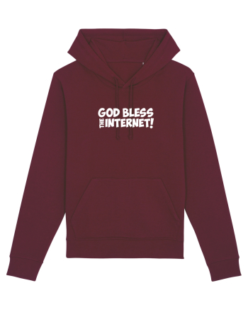 God Bless the Internet! Burgundy