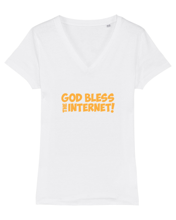 God Bless the Internet! White
