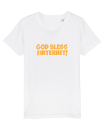 God Bless the Internet! Tricou mânecă scurtă  Copii Mini Creator