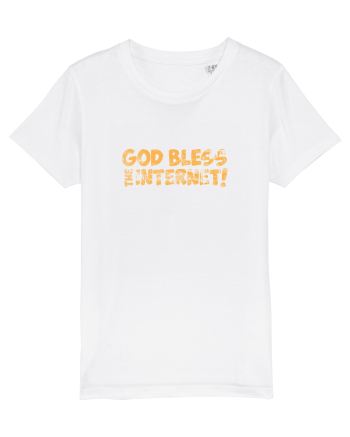 God Bless the Internet! (grunge) White