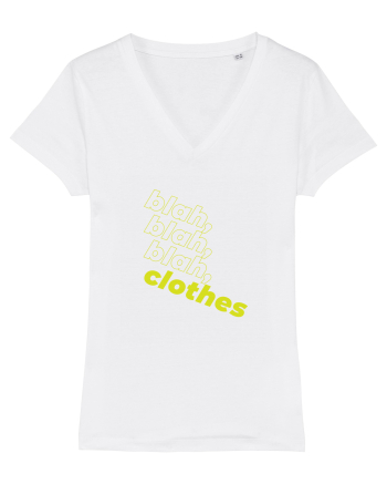 blah, blah, blah, clothes White