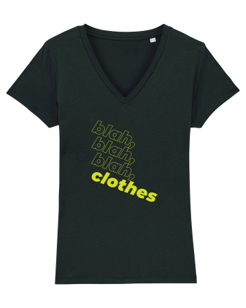 blah, blah, blah, clothes Black