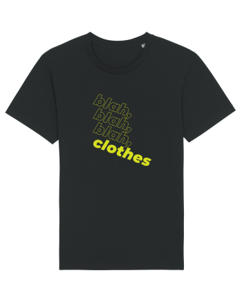 blah, blah, blah, clothes Black