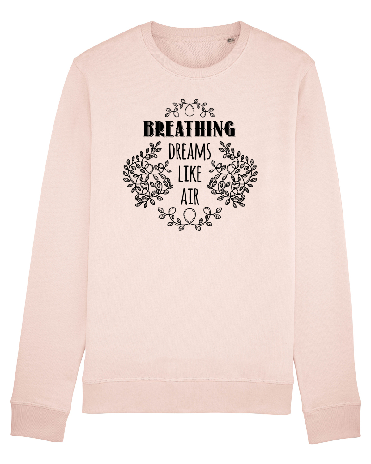Bluză mânecă lungă Unisex Rise Candy Pink