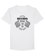 Tricou de visători Tricou mânecă scurtă guler larg Bărbat Skater
