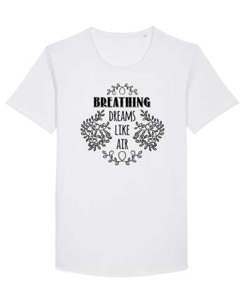 Tricou de visători White