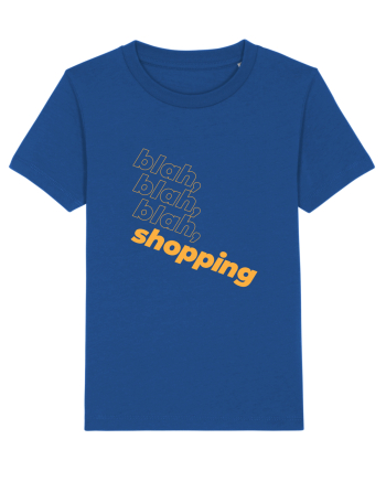 blah, blah, blah, shopping Majorelle Blue