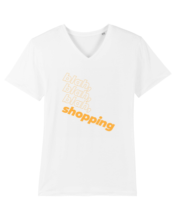 blah, blah, blah, shopping White